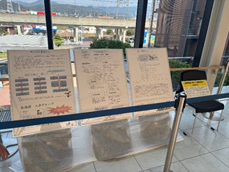 豊橋創造大学短期大学部矢島ゼミ作成のパネル