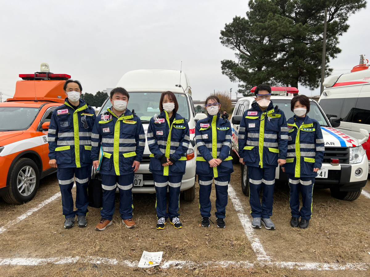 愛知県・豊川市総合防災訓練の様子